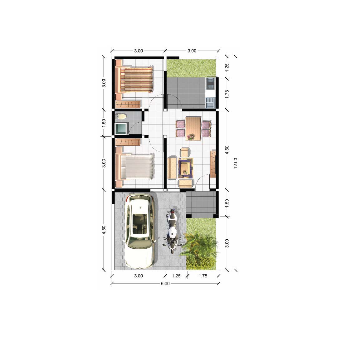 Layout Rumah